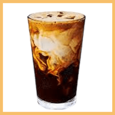 Iced Dirty Chai Latte 16 Oz.