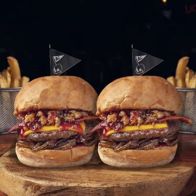 Beef Onion Hamburguesas