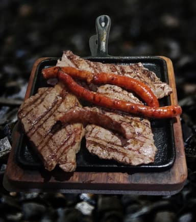 Parrillada 2 personas carne nacional