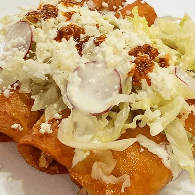 Enchiladas rojas  4 Piezas