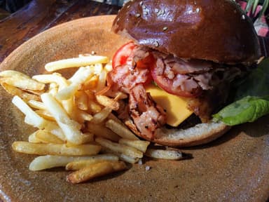 Hamburguesa de Tocino