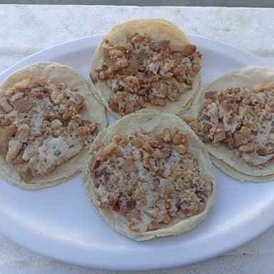 Taco con Queso y Bistec