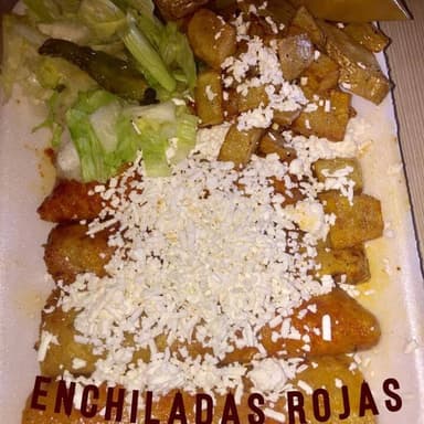 Enchiladas rojas