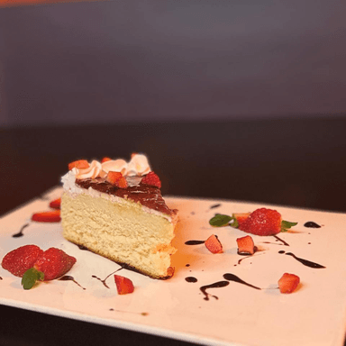 Rebanada de Pastel de Queso-Zarzamora