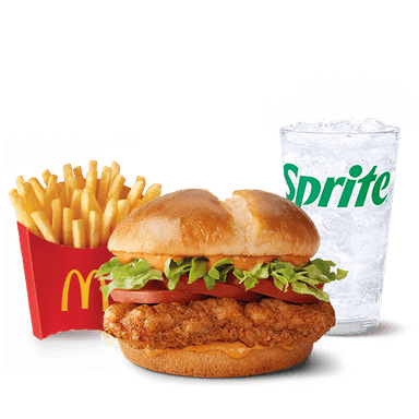 McCombo Pollo McCrispy Spicy Deluxe Pechuga Mediano