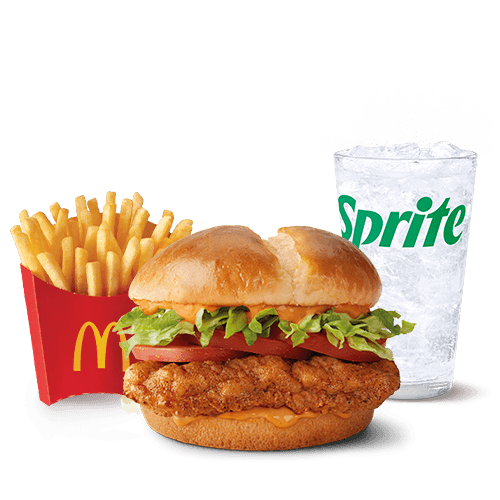 McCombo Pollo McCrispy Spicy Deluxe Pechuga Mediano