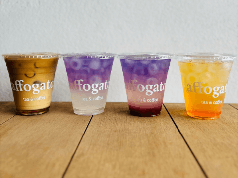 affogato tea & coffee