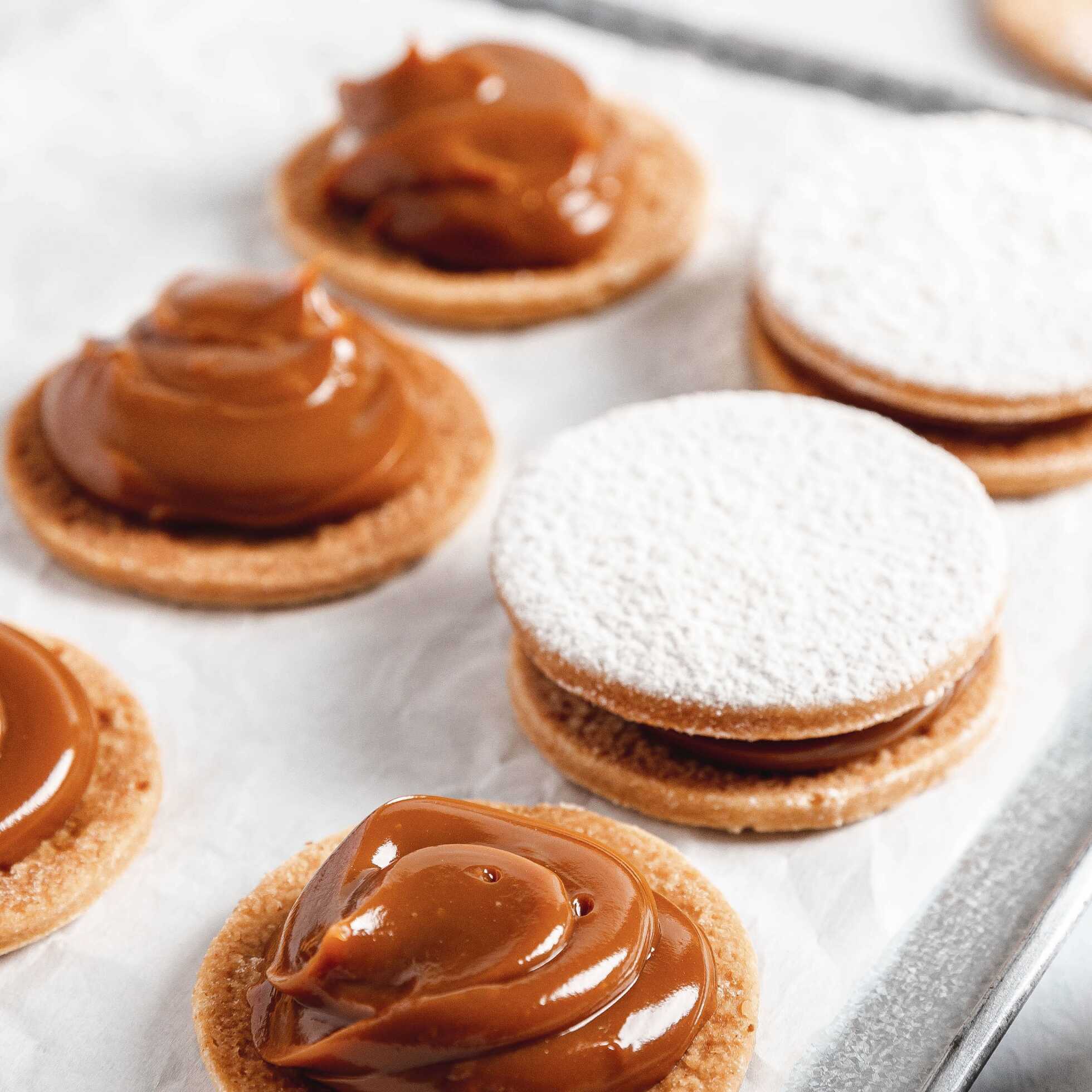 Alfajores Grandes de Manjar Blanco 6 uds