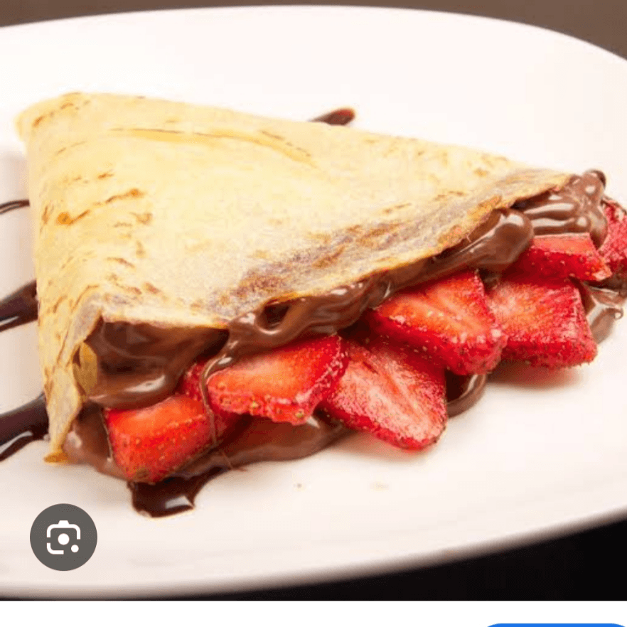 Crepa de Philadelphia, Nutella,Fresa,Granillo