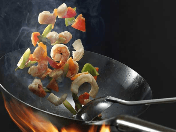 Wok Grande de Camarón