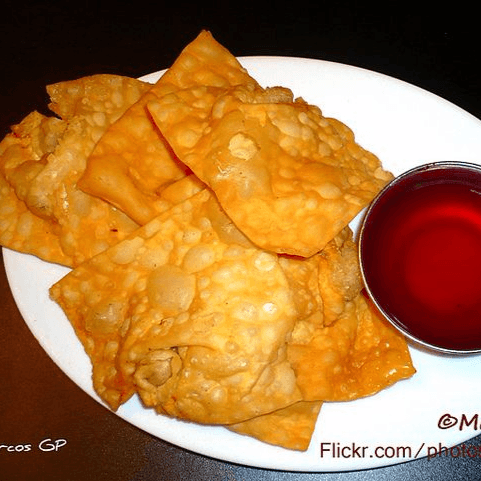 Wantán Frito 6 uds sin Relleno
