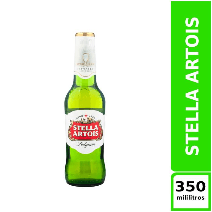 Cerveza Stella Artois Botella 300 ml