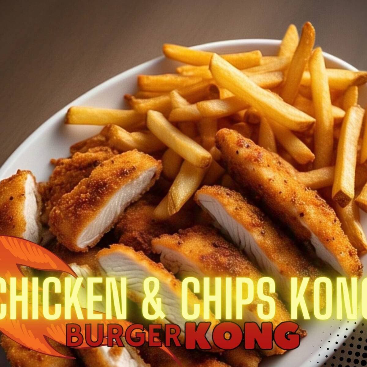 Chicken & Chips Kong