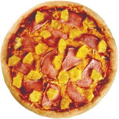 Pizza Hawaiana de 12 Pulgadas