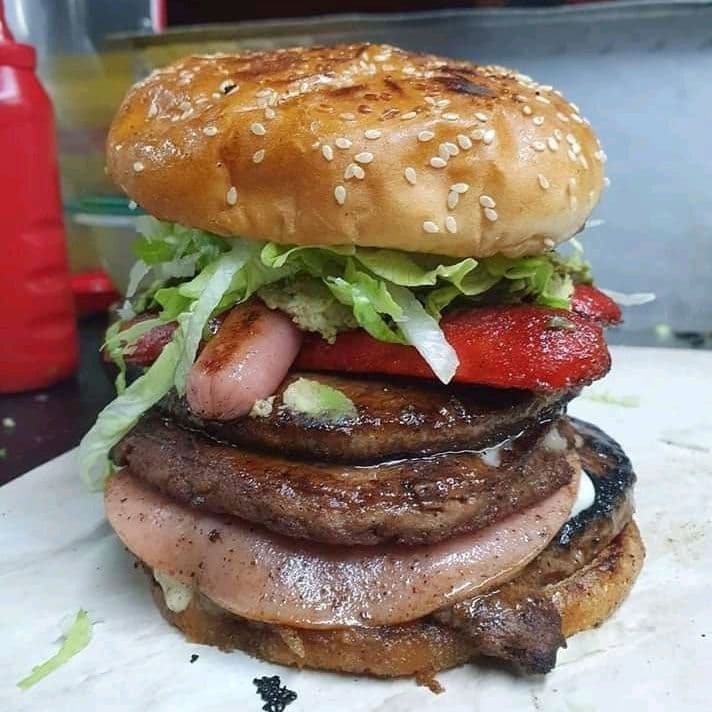 Hamburguesa La Glotona