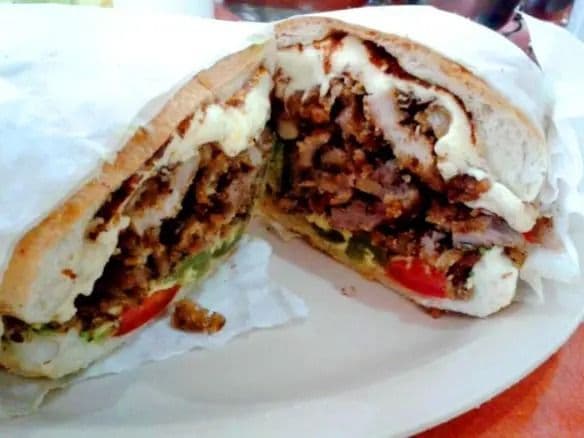 Torta Tlalpeña