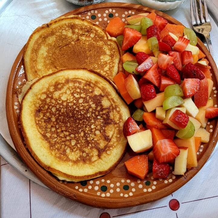 Combo Hot cakes sencillos + Chocomilk