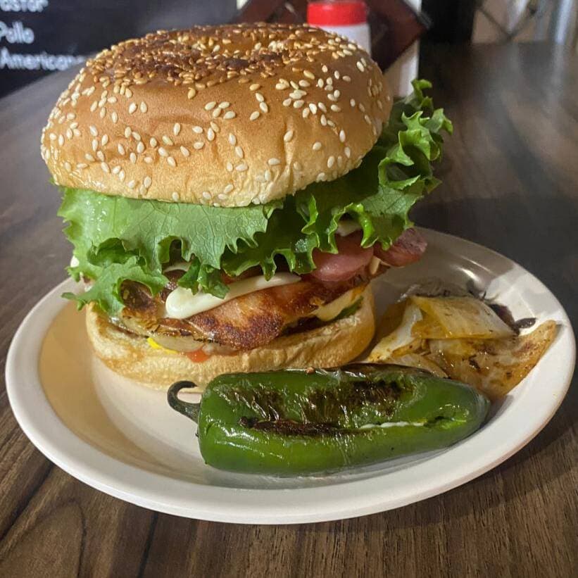 Hamburguesa Hawaiana