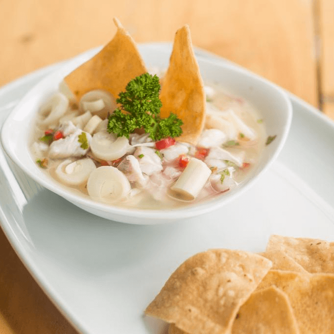 Ceviche con Palmito