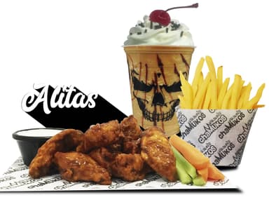 COMBOAlitas+Papas+Smoothie