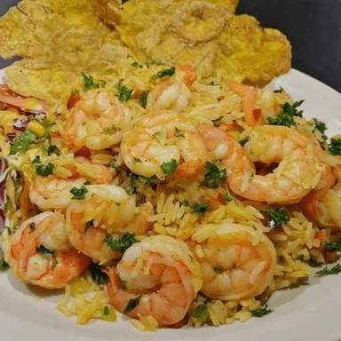 Camarones con Arroz