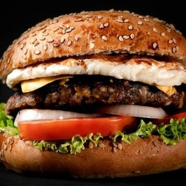 Hamburguesa Queso Oaxaca