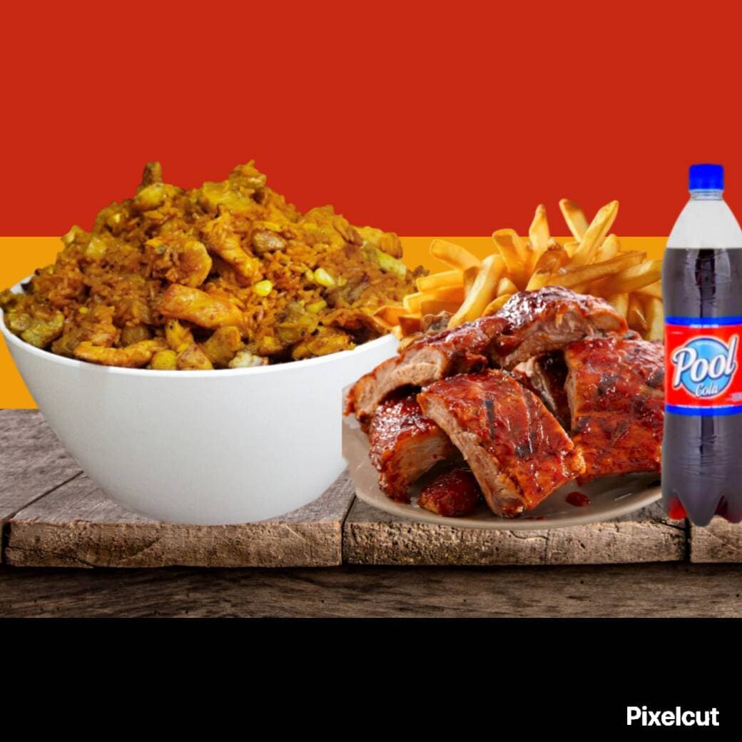 COMBO - Arroz Paisa Familiar Costillas BBQ