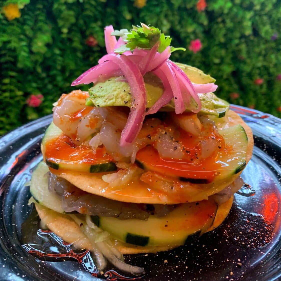 Tostada encuerada