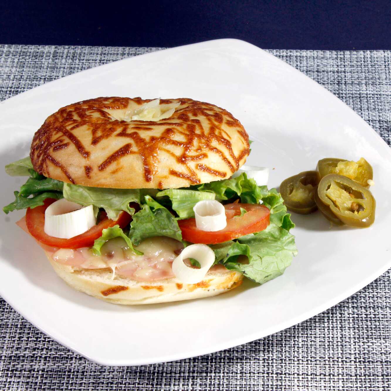 Bagel de Jamón