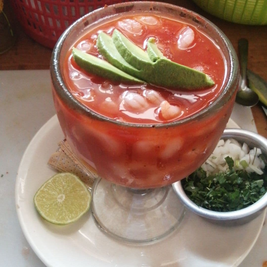 coctel de camaron grande