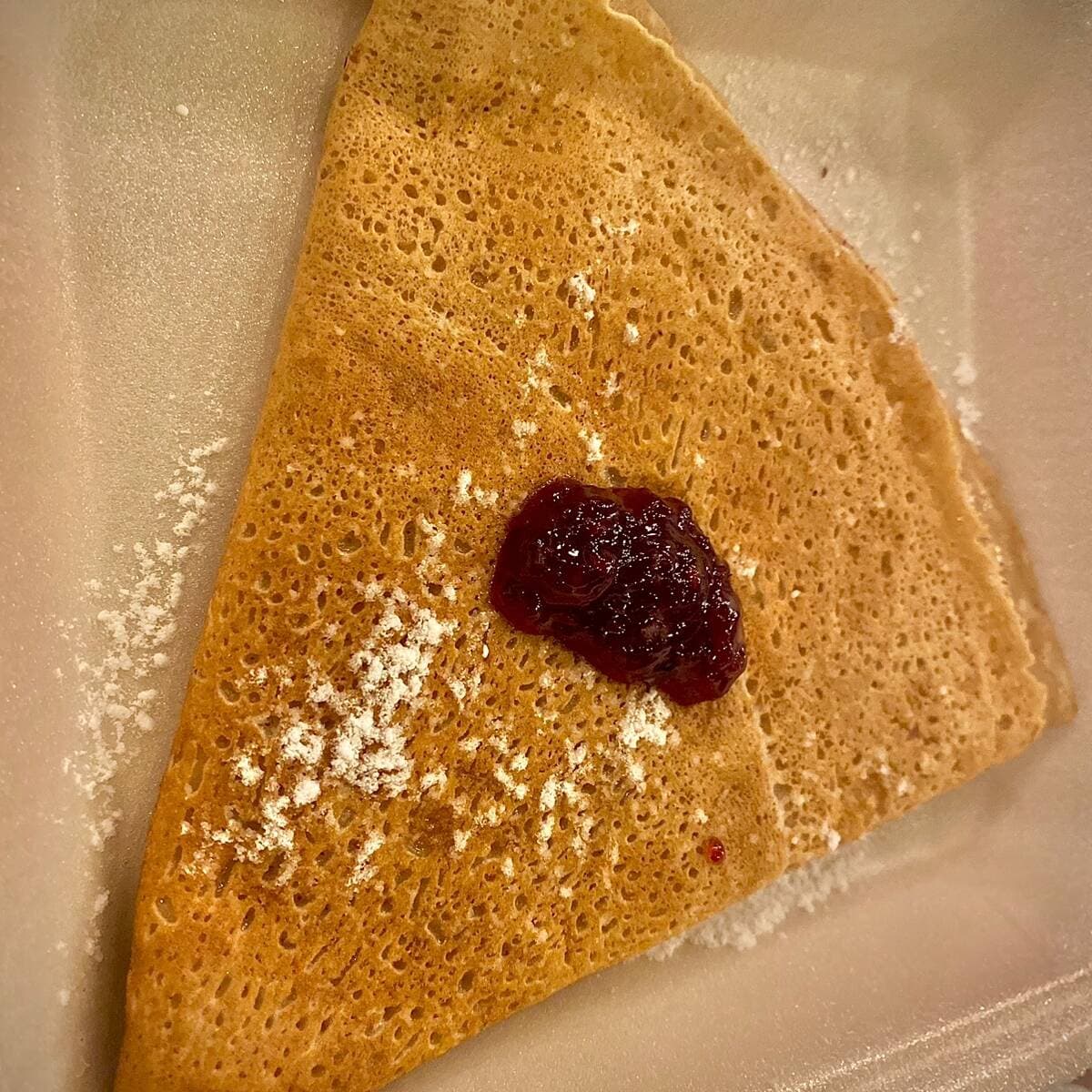 Crepa Mermelada de Fresa