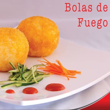 Bolas de Fuego Empanizadas
