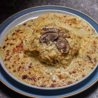 Lasagna Pollo Champiñones