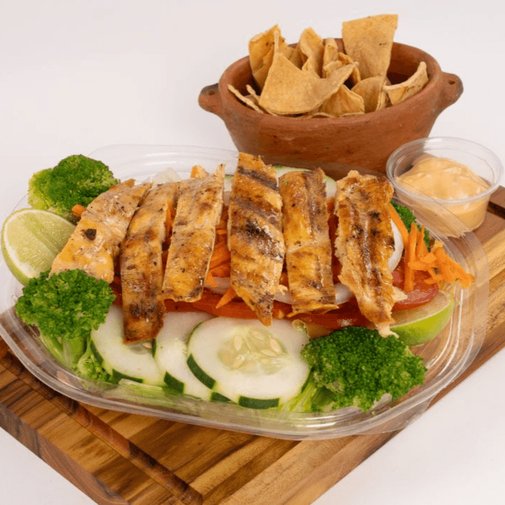 Ensalada Verde con Pollo