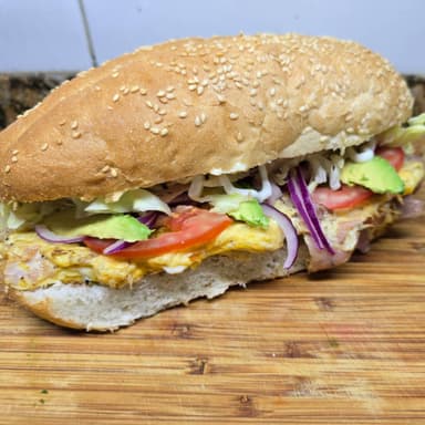 Torta de Jamon con Huevo