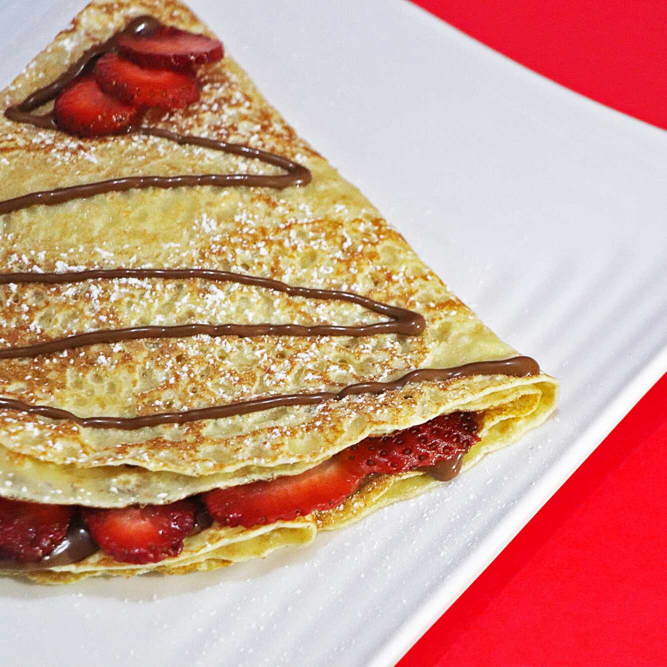 Crepa Dulce con Fruta