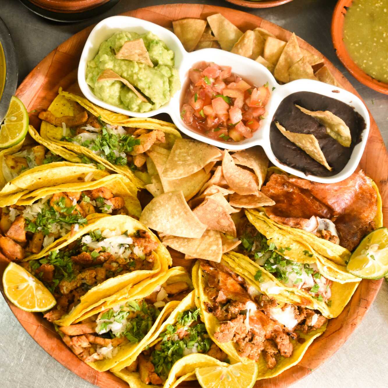 Tabla de Antojitos Mexicanos