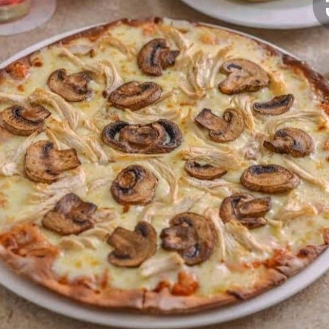 Pizza Familiar de Champiñón