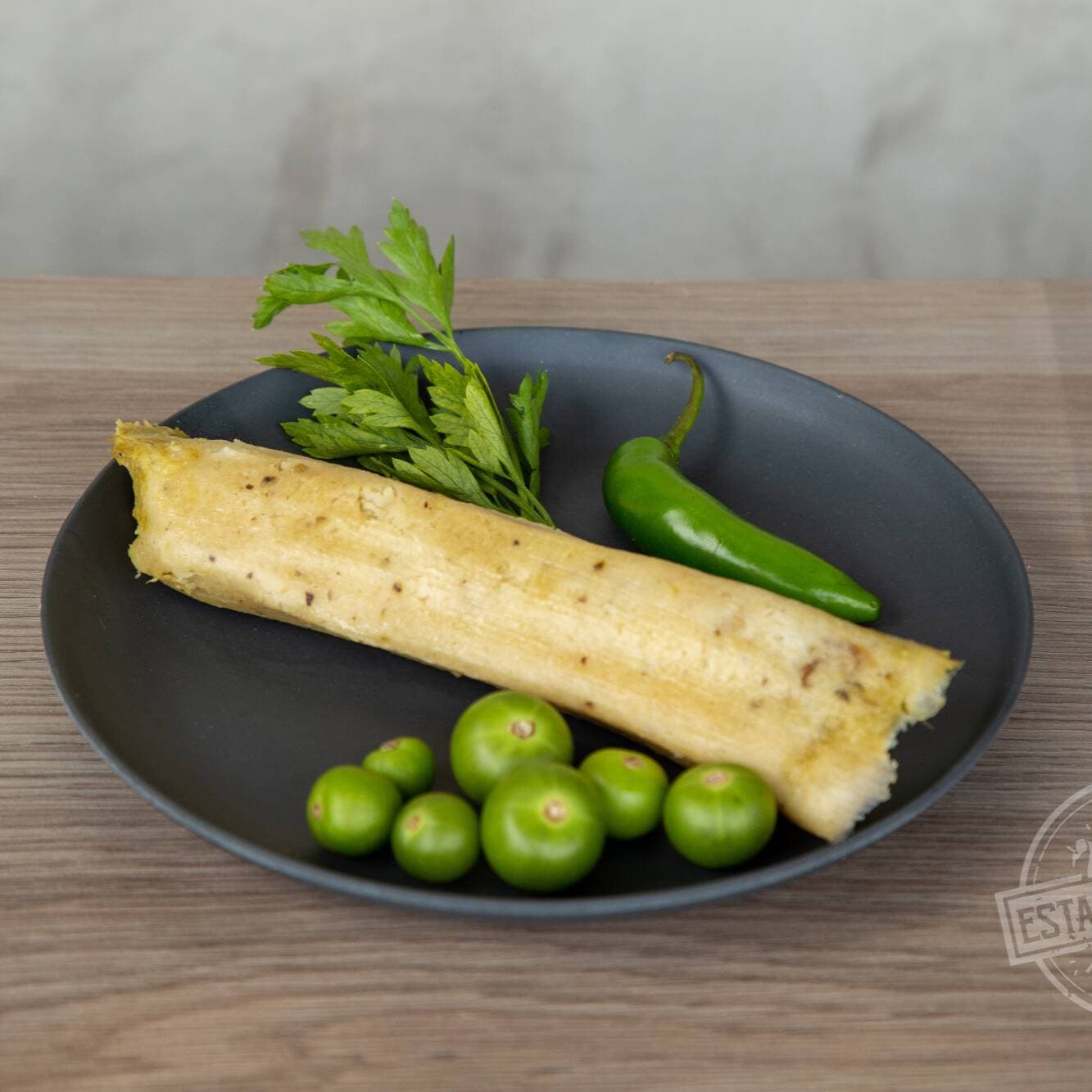 Tamal tradicional Verde de pierna