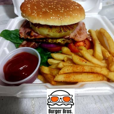 Hamburguesa Hawaiana