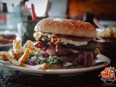 Combo Hamburgues + Taquitos