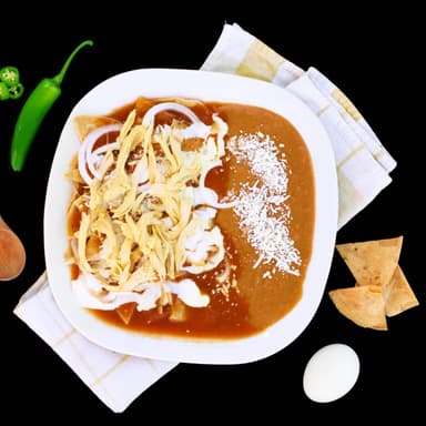 Chilaquiles con Pollo