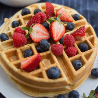 Waffles Dulces Tradicionales
