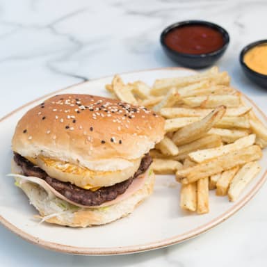 Hamburguesa hawaiana