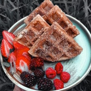 Waffle churro