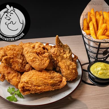 Medio Pollo Apanado