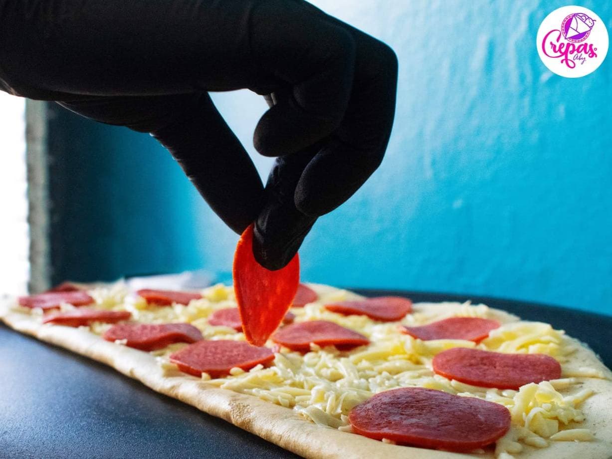 Crepa de Manchego y Pepperoni
