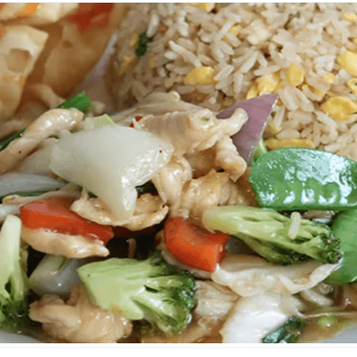 Pollo con Verduras Mixtas