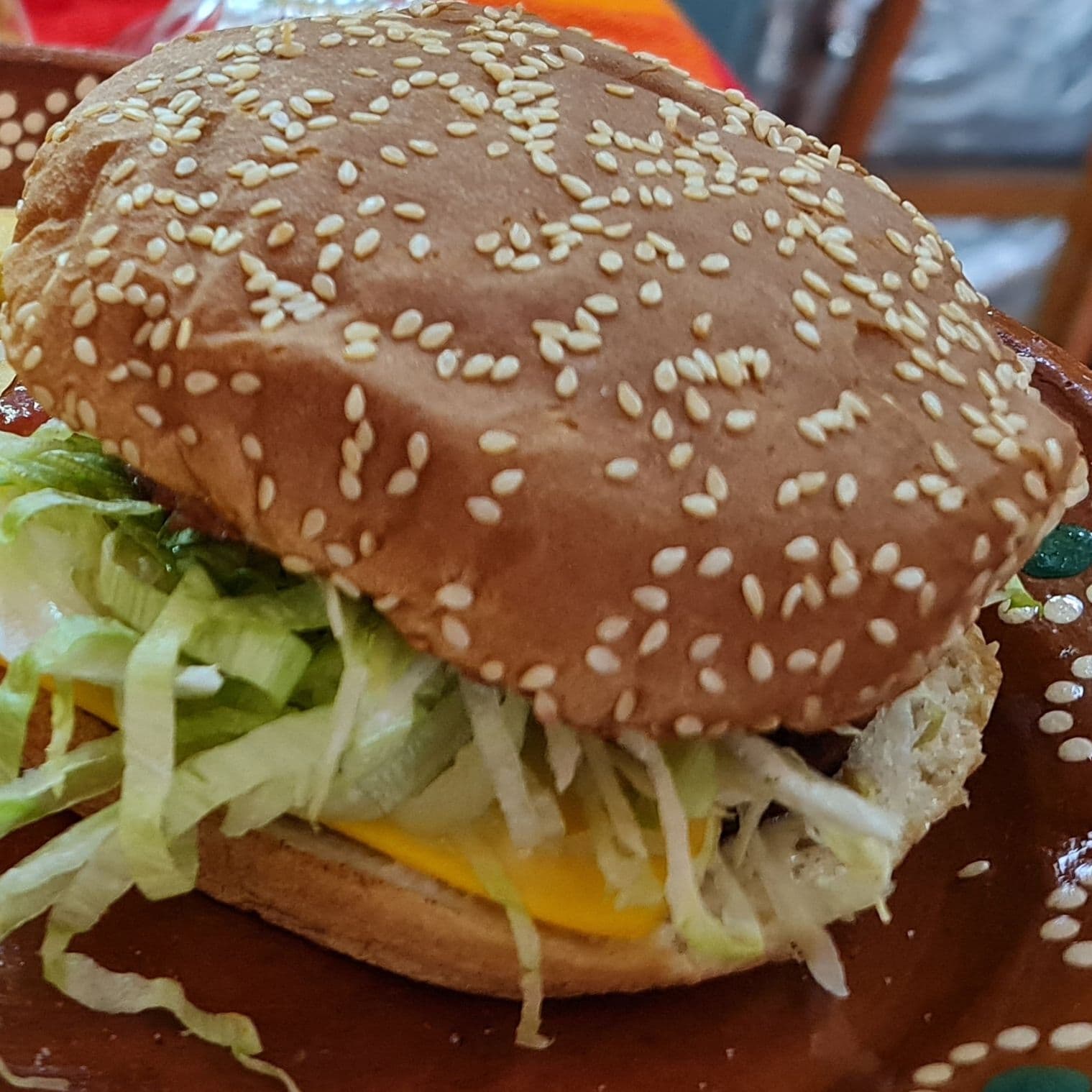 Hamburguesa de Res con Queso