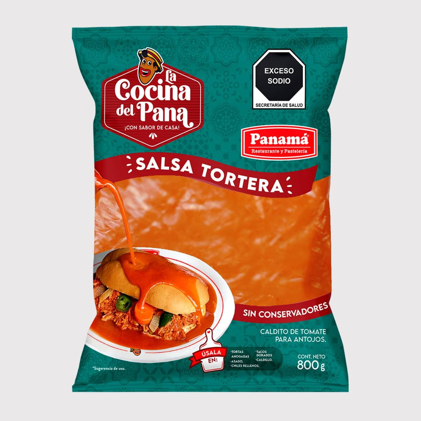 Salsa Tortera PV 800 gr